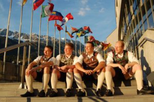 Starnberger Fischerbuam: Vitus Mittermayr, Tobias Schulz, Andreas Ruhdorfer, Sebastian Hofer